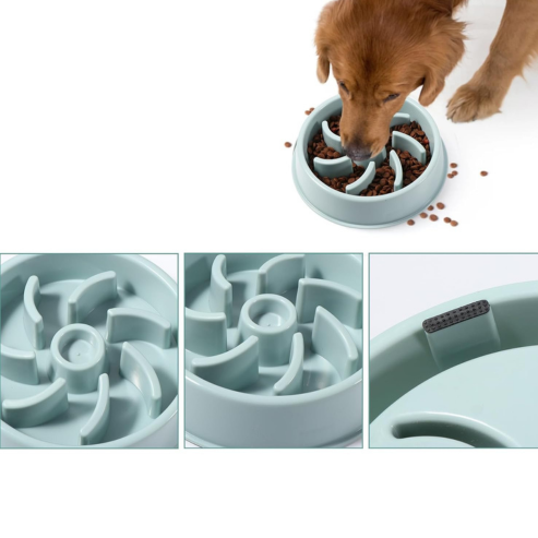 Gamelle Anti-Glouton Vinabo – Alimentation Lente et Digestion Saine pour Chiens et Chats