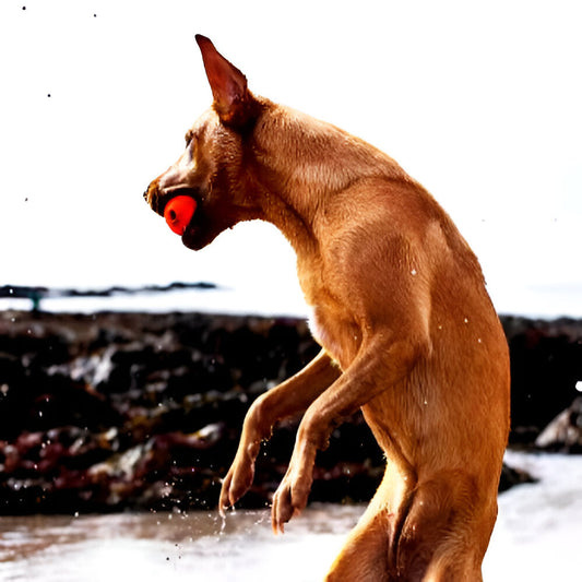 Balle pour Chien - Chuckit! Ultra Tumbler - Forme Originale - Rebond Imprévisible - Flottante - Haute Résistance - Couleurs Vives